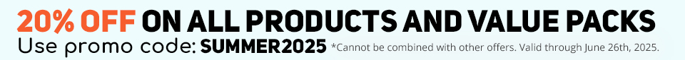 Save 25% On Value Packs